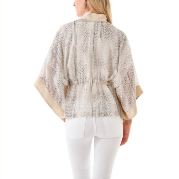 Club Monaco 100% silk kimono, size S - Picture 4 of 6